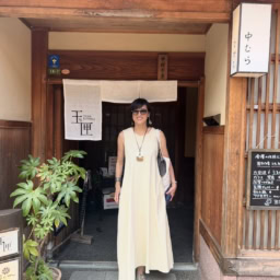 旅のワンピースコーデ