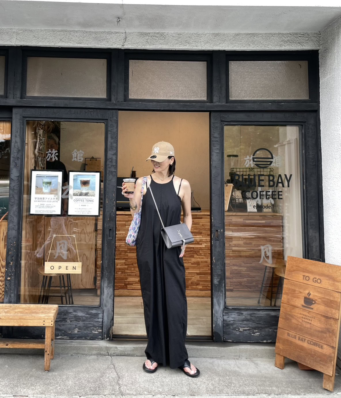 旅のオールインワンコーデ