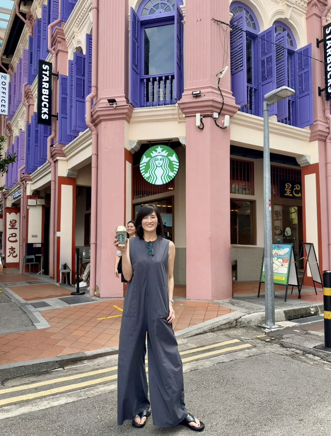 旅のオールインワンコーデ