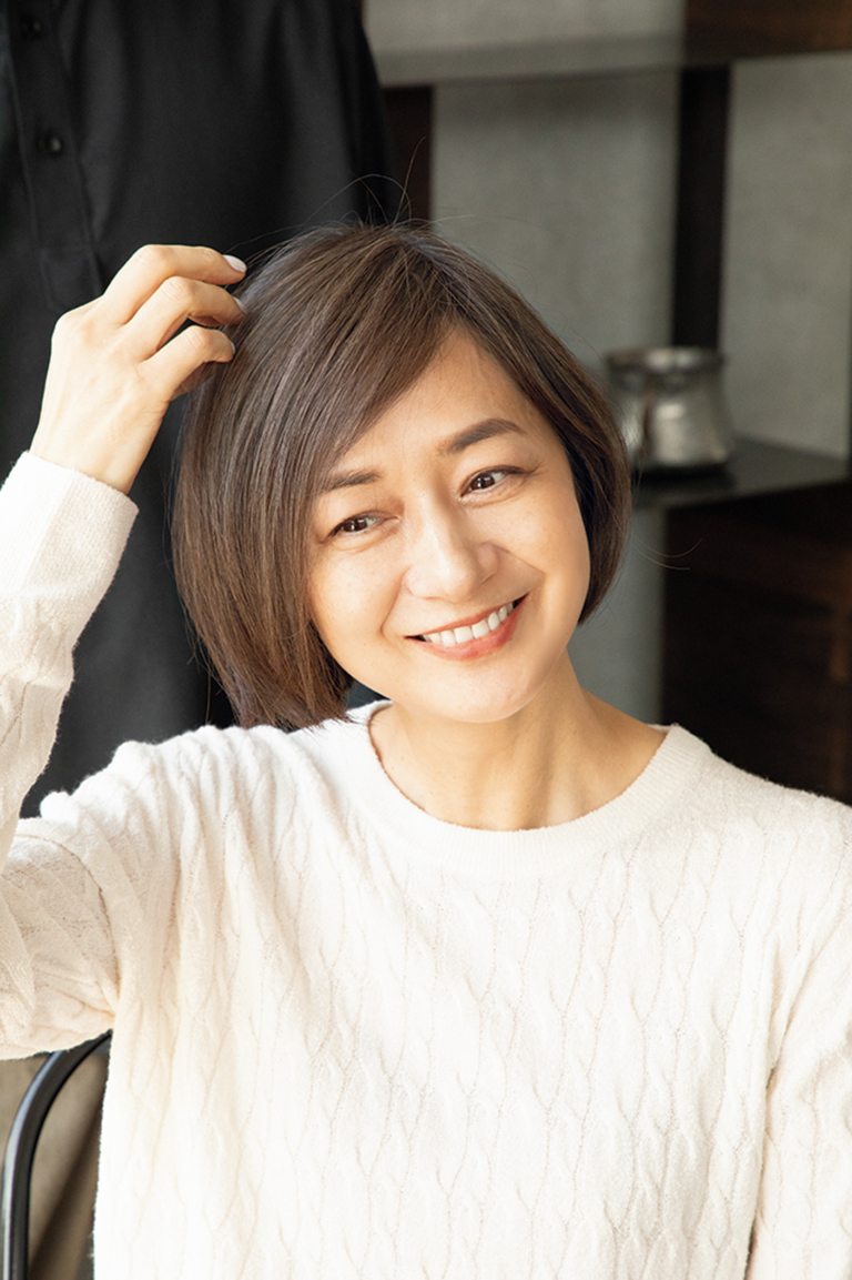 「前髪はどの位にしたらいいかな?」