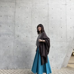 「ミラ オーウェン」のギャザーマキシスカート