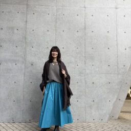 「ミラ オーウェン」のギャザーマキシスカート