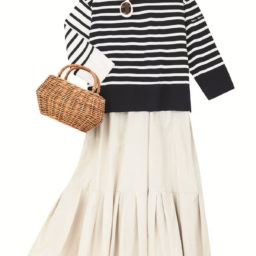 ハリスのワンピースの着まわしコーデ