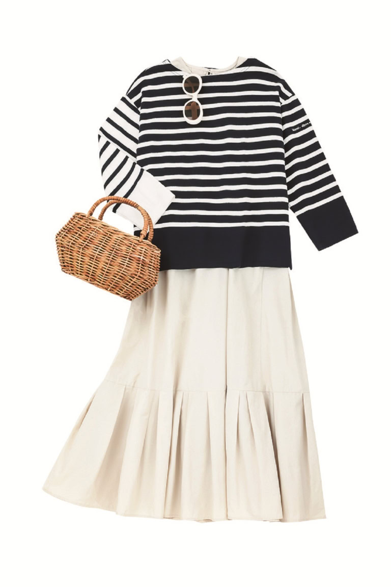 ハリスのワンピースの着まわしコーデ