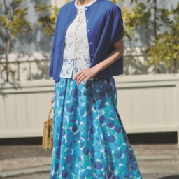 ハリスのレーストップスを使ったコーディネート