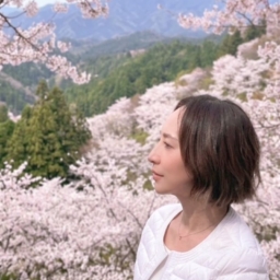 中川由起子さんお花見1