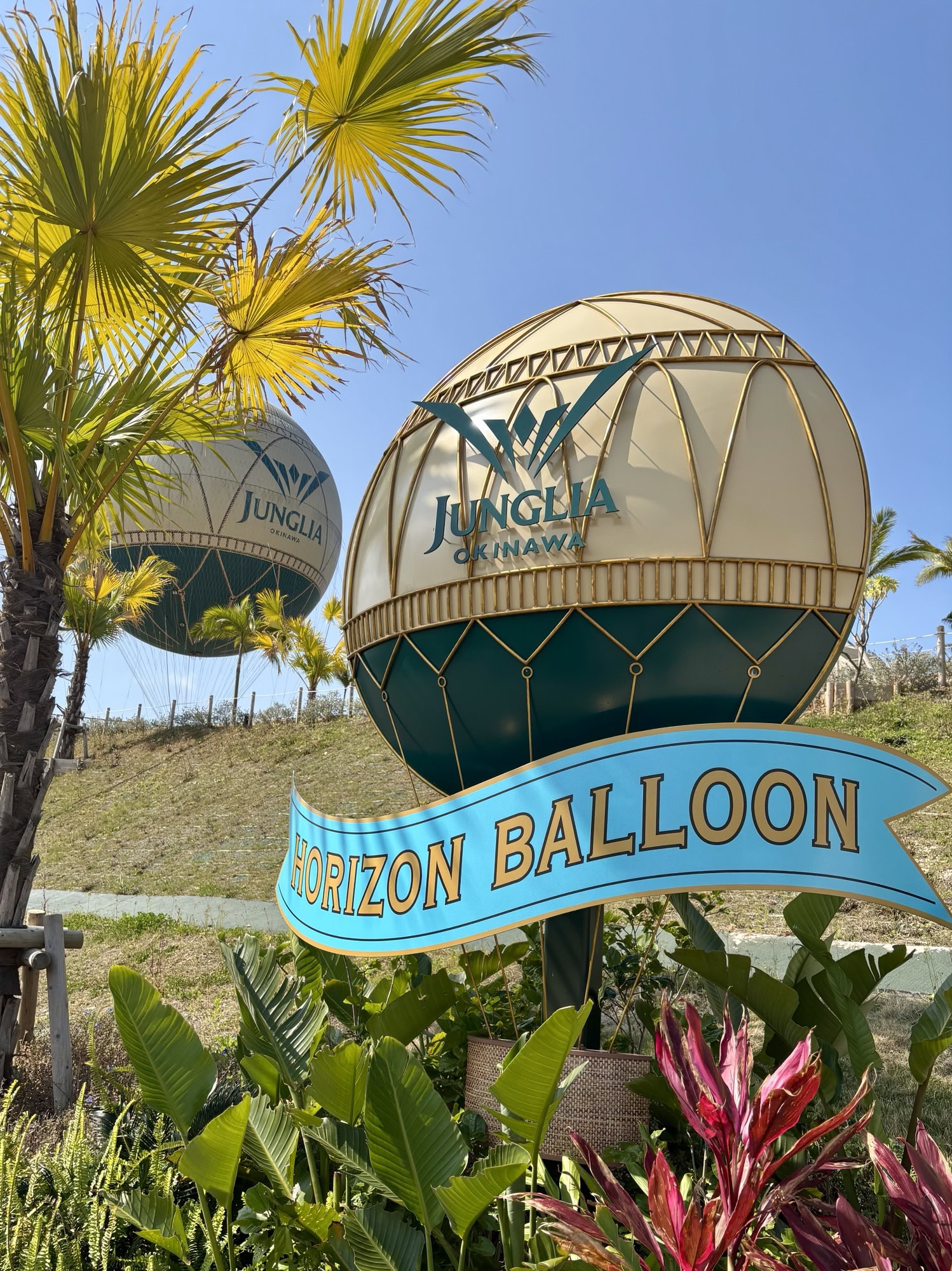 「ジャングリア沖縄」のアトラクション「ホライゾンバルーン」