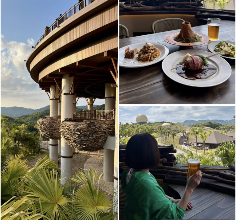 「ジャングリア沖縄」のレストラン「パノラマダイニング」でランチ