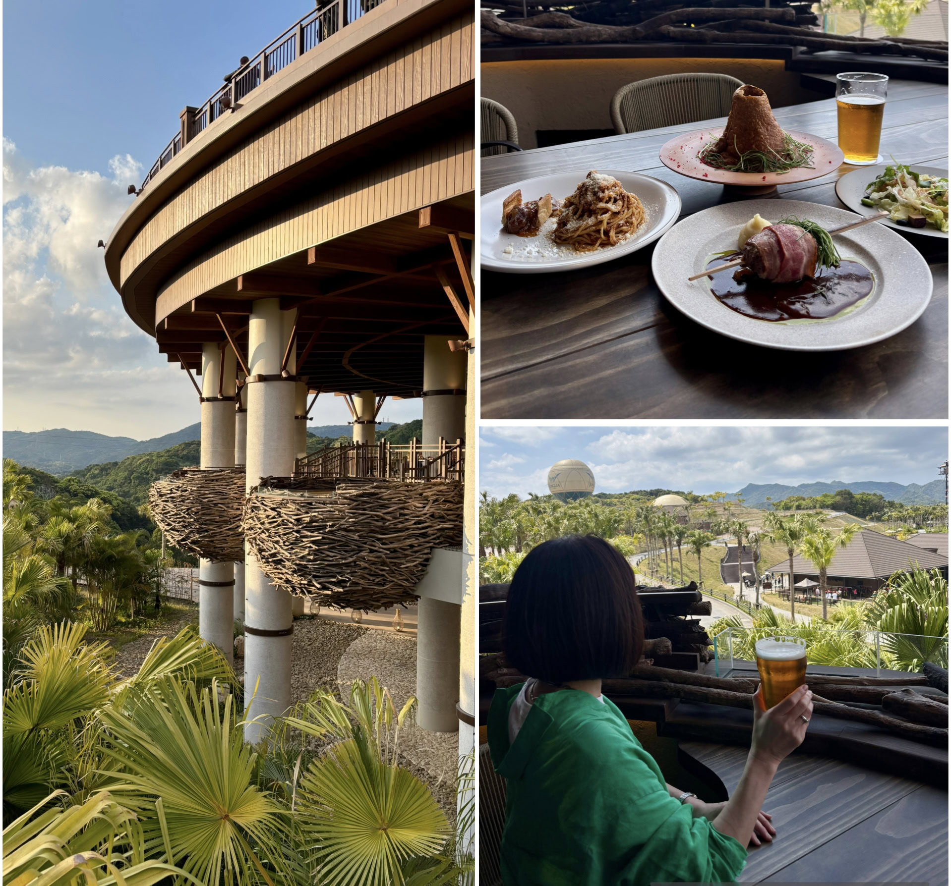 「ジャングリア沖縄」のレストラン「パノラマダイニング」でランチ