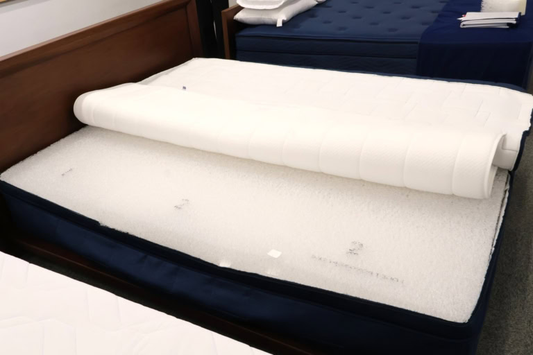 マットレスは３つのパーツに分かれている