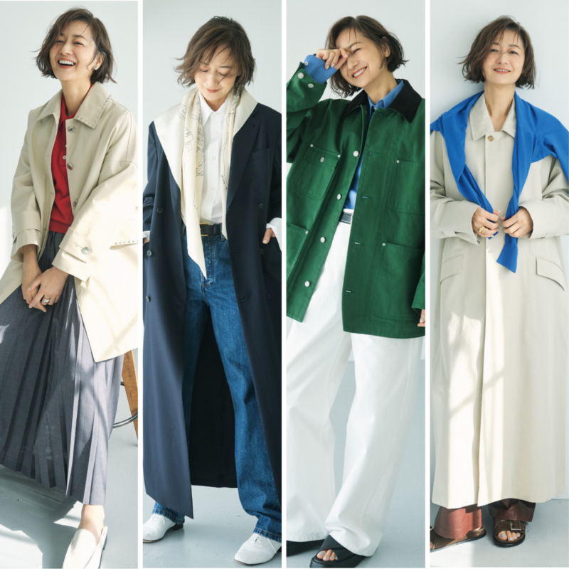【第5位】【60代ファッション】春アウター迷子さん必見！季節の変わり目に頼れる最旬コート4選