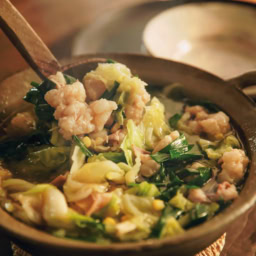 もつ鍋を作ってみました