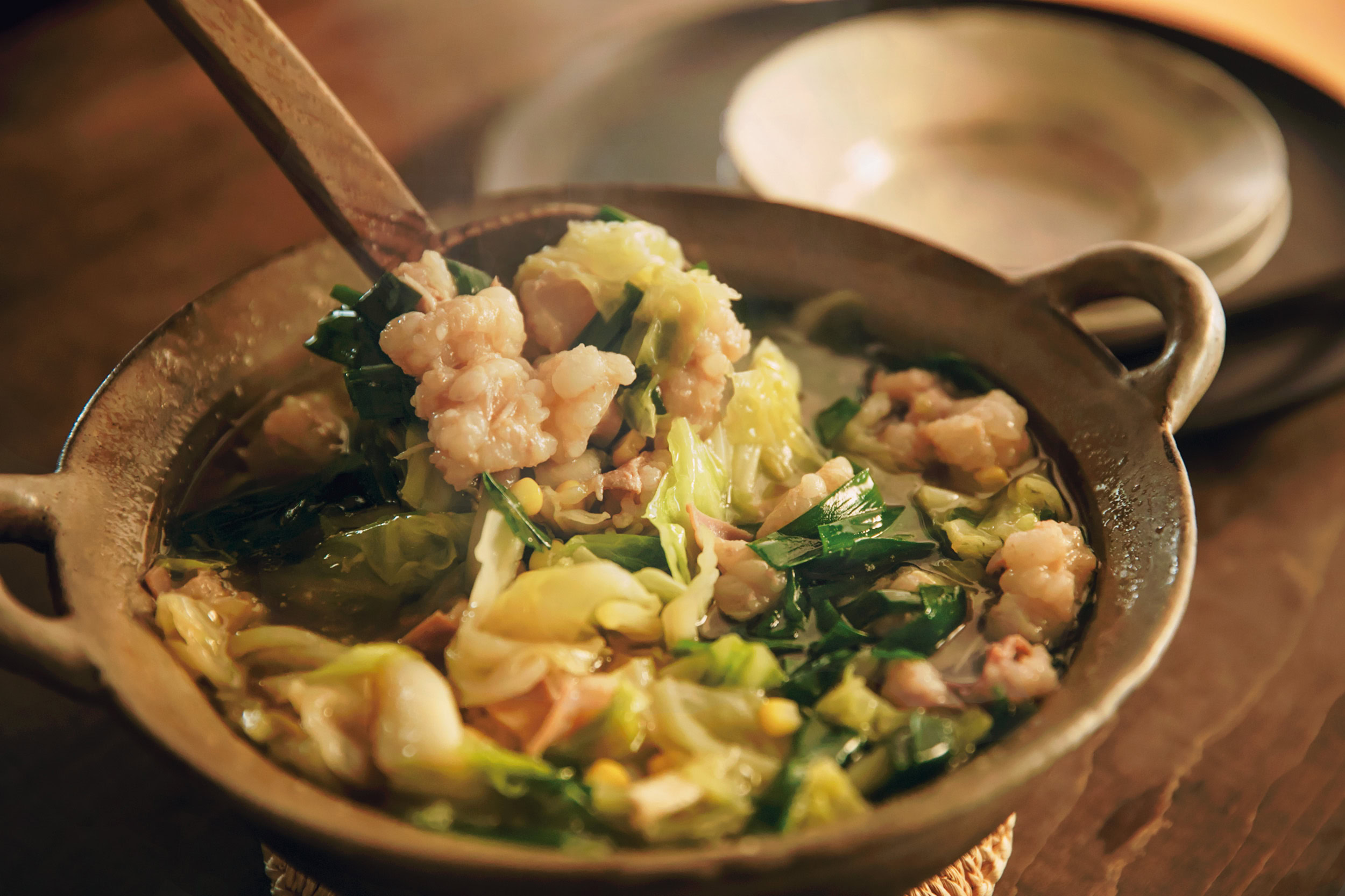 もつ鍋を作ってみました