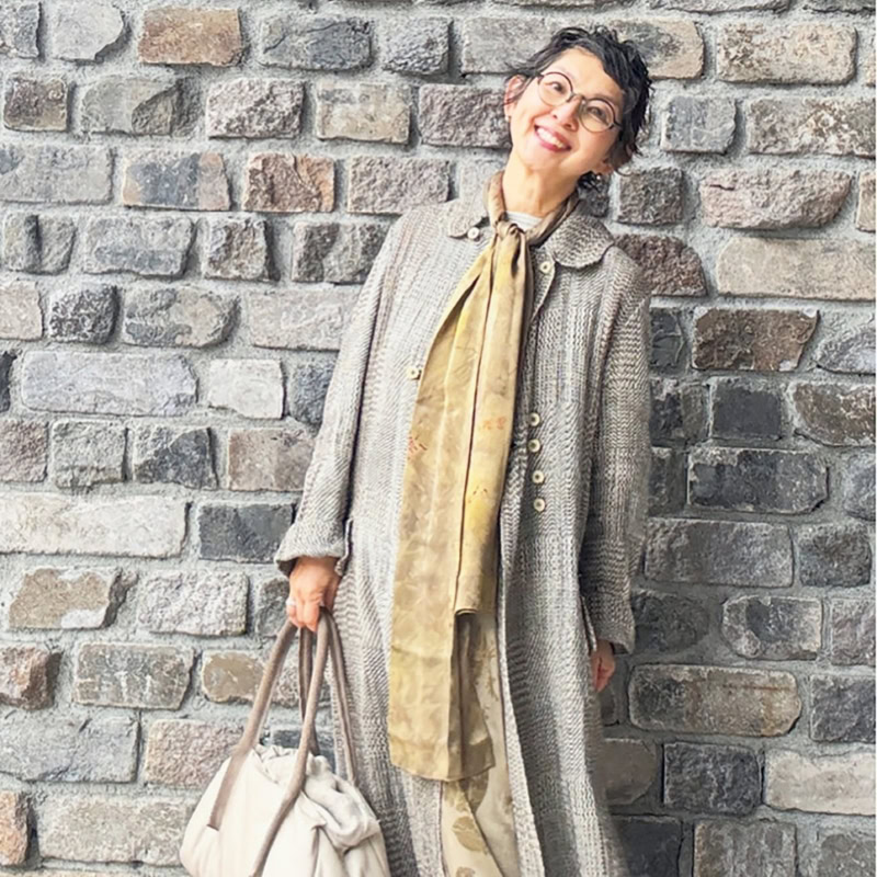 【インスタグランマ】周囲の素敵な70～80代の方を目標に、おしゃれを楽しむ姿を発信していきたい！