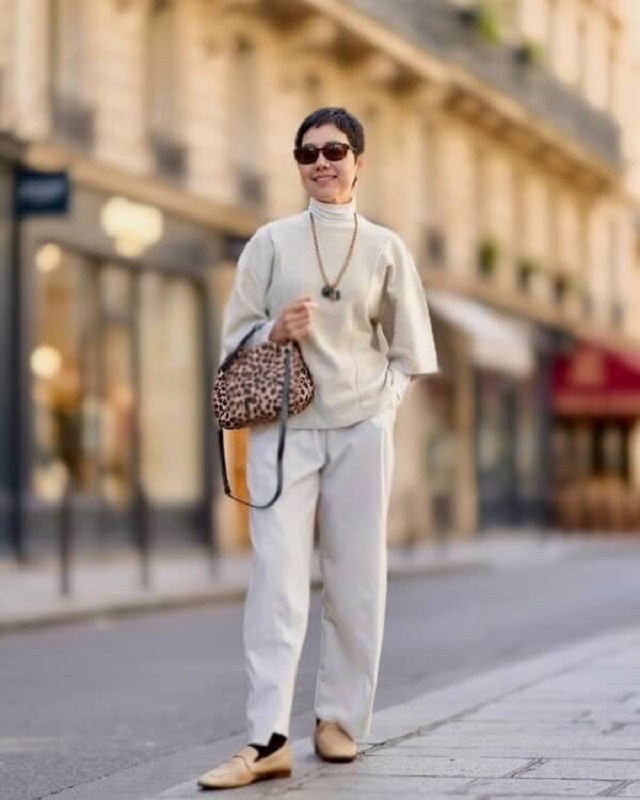 素敵なあの人5月号特別付録「グラスコードつき偏光サングラス」をかけた素敵読者のOtomatoさん