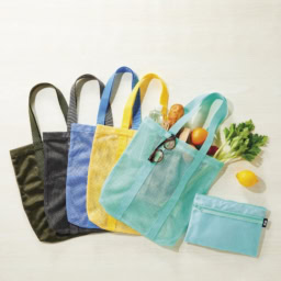 ユニクロGWセールノベルティ：メッシュトートバッグ＆保冷ポーチセット