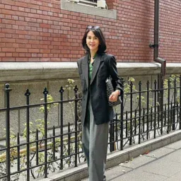 体形をひろわず程よい落ち感でこなれた印象に！「タックワイドパンツ」