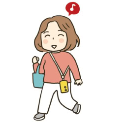 荷物が減ってお出かけが身軽に♪