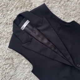 「ZARA」のテーラードジレ