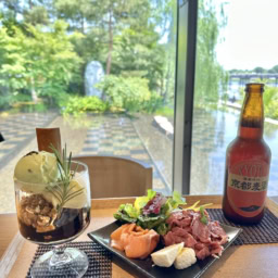 パンとエスプレッソと福田美術館でランチ