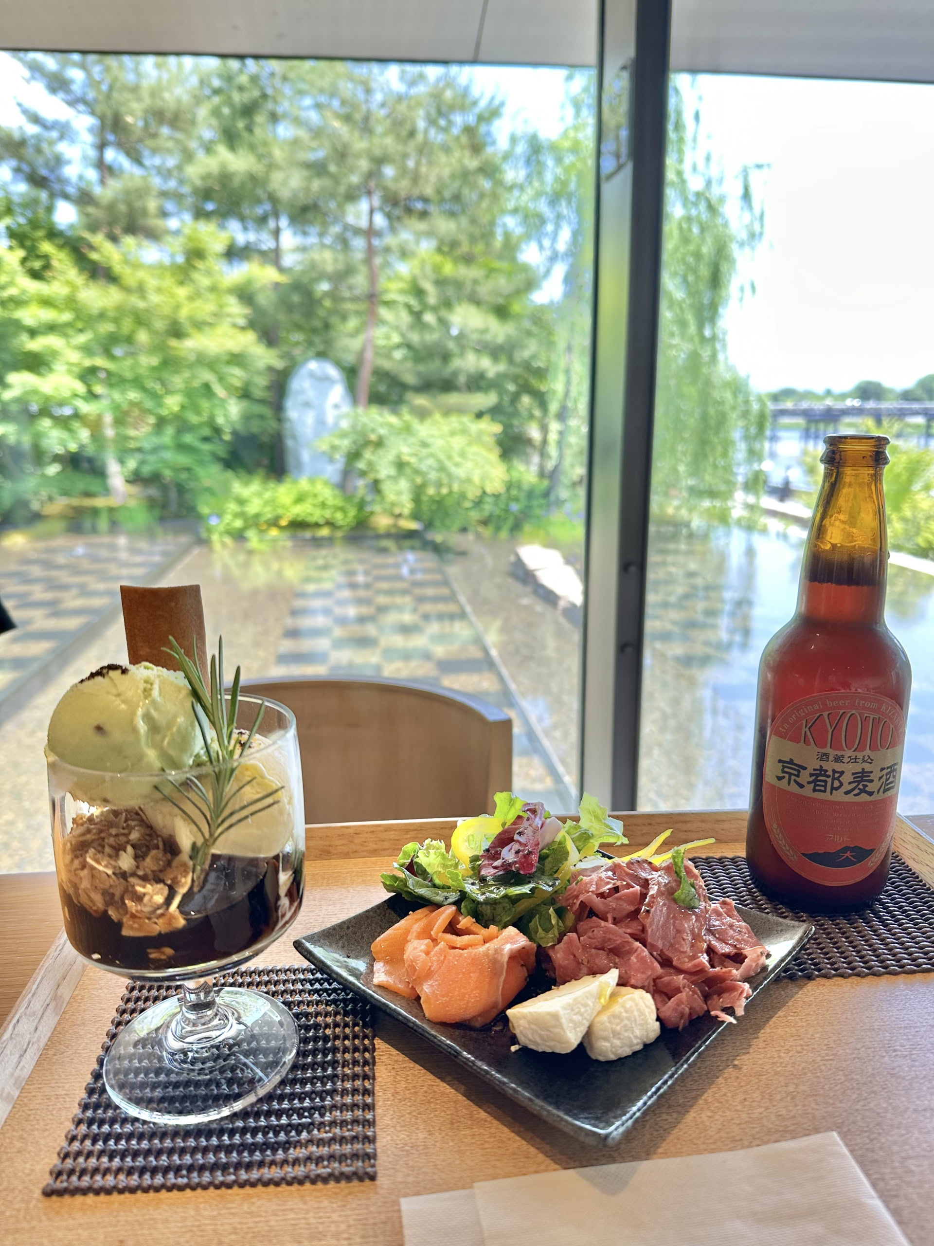 パンとエスプレッソと福田美術館でランチ