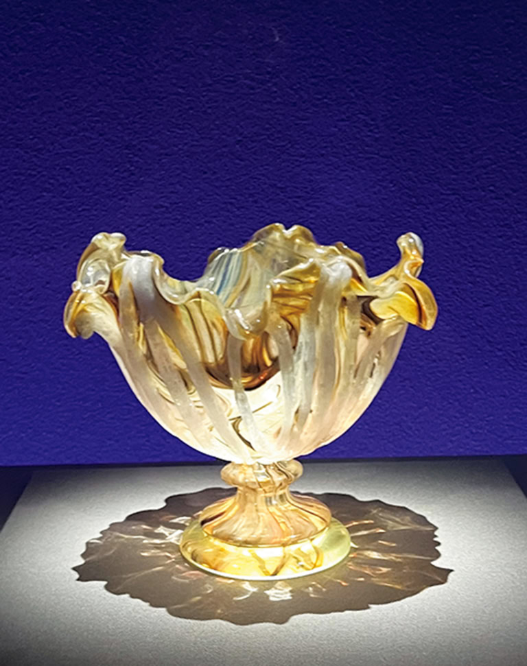 展示されていたガレの作品は、これ以外にもたくさん。