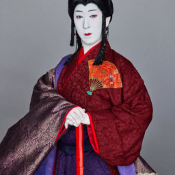 歌舞伎『もののけ姫』エボシ御前役の中村時蔵さん