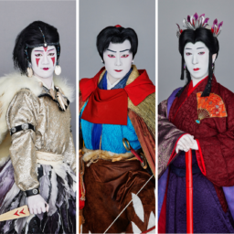 スーパー歌舞伎『もののけ姫』エボシ御前役・中村時蔵さん、アシタカ役・市川團子さん、サン役・中村壱太郎さん