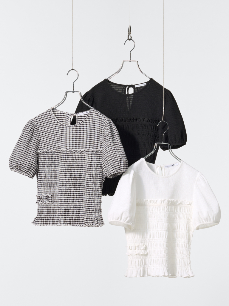 シャーリングボリュームスリーブT ¥2,990(ユニクロ アンド セシリー バンセン/ユニクロ)