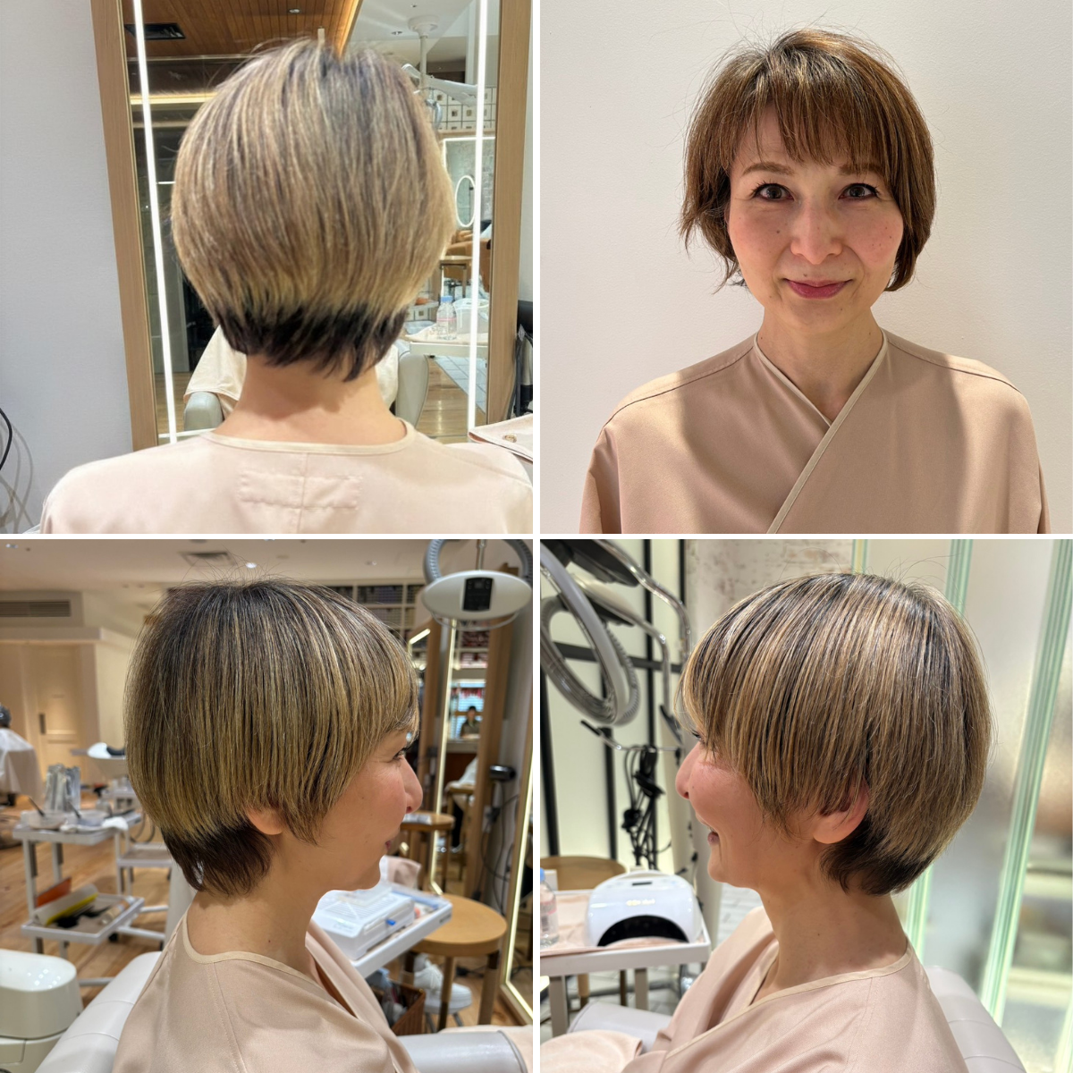 ヘアカット　before