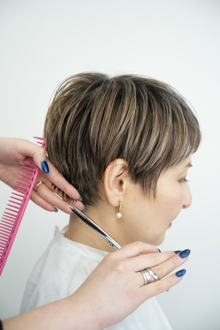 ヘアカットのポイント