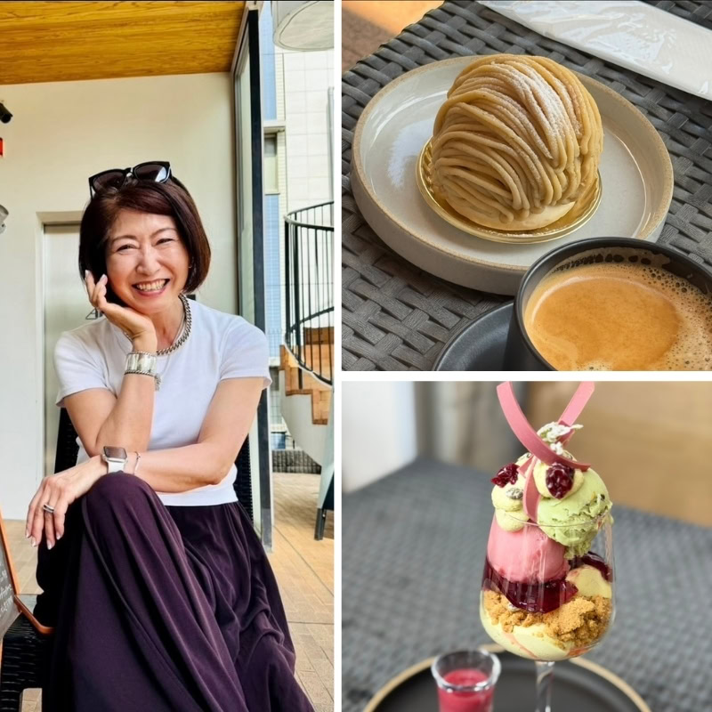 【60代ファッション】たくさん歩く日は相棒の「コンバース」で！大人カジュアルな装いで人気パティシエへお出かけ