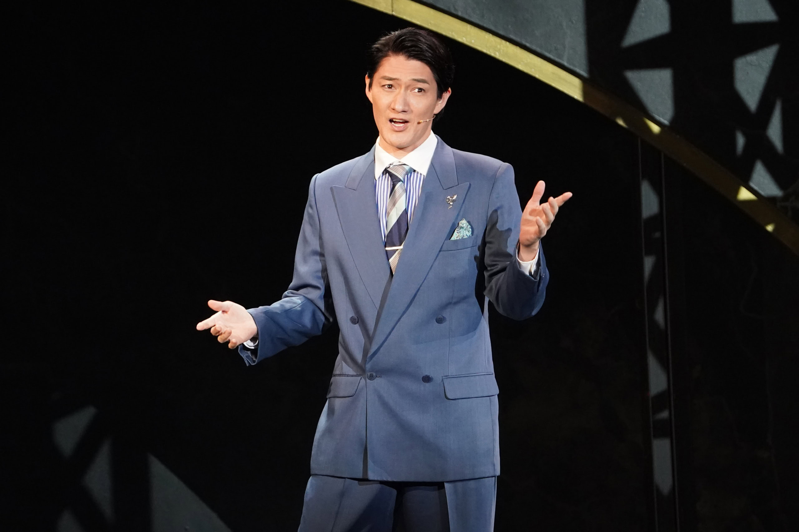 ミュージカル『最強のふたり』アントニー役　宮原浩暢さん　