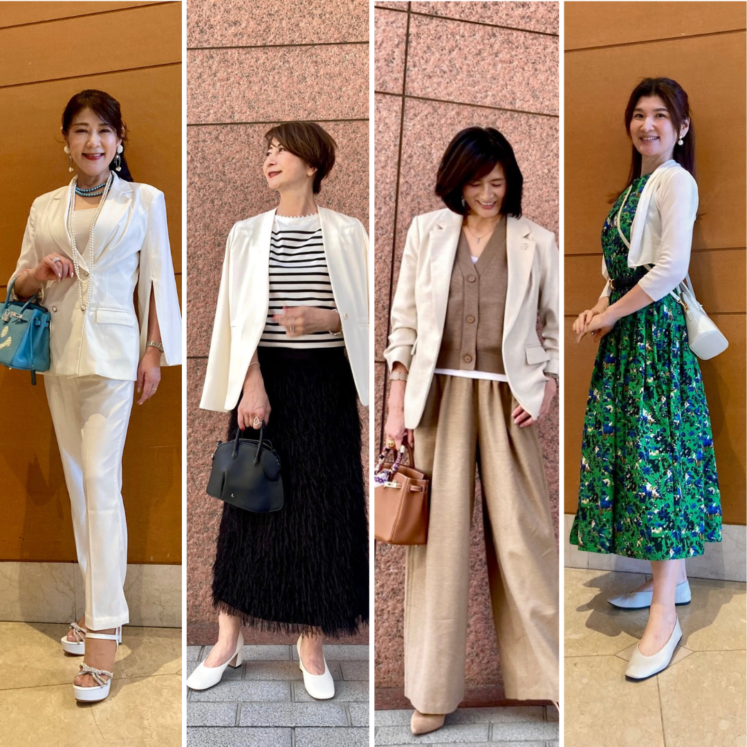 50代のおしゃれスナップ