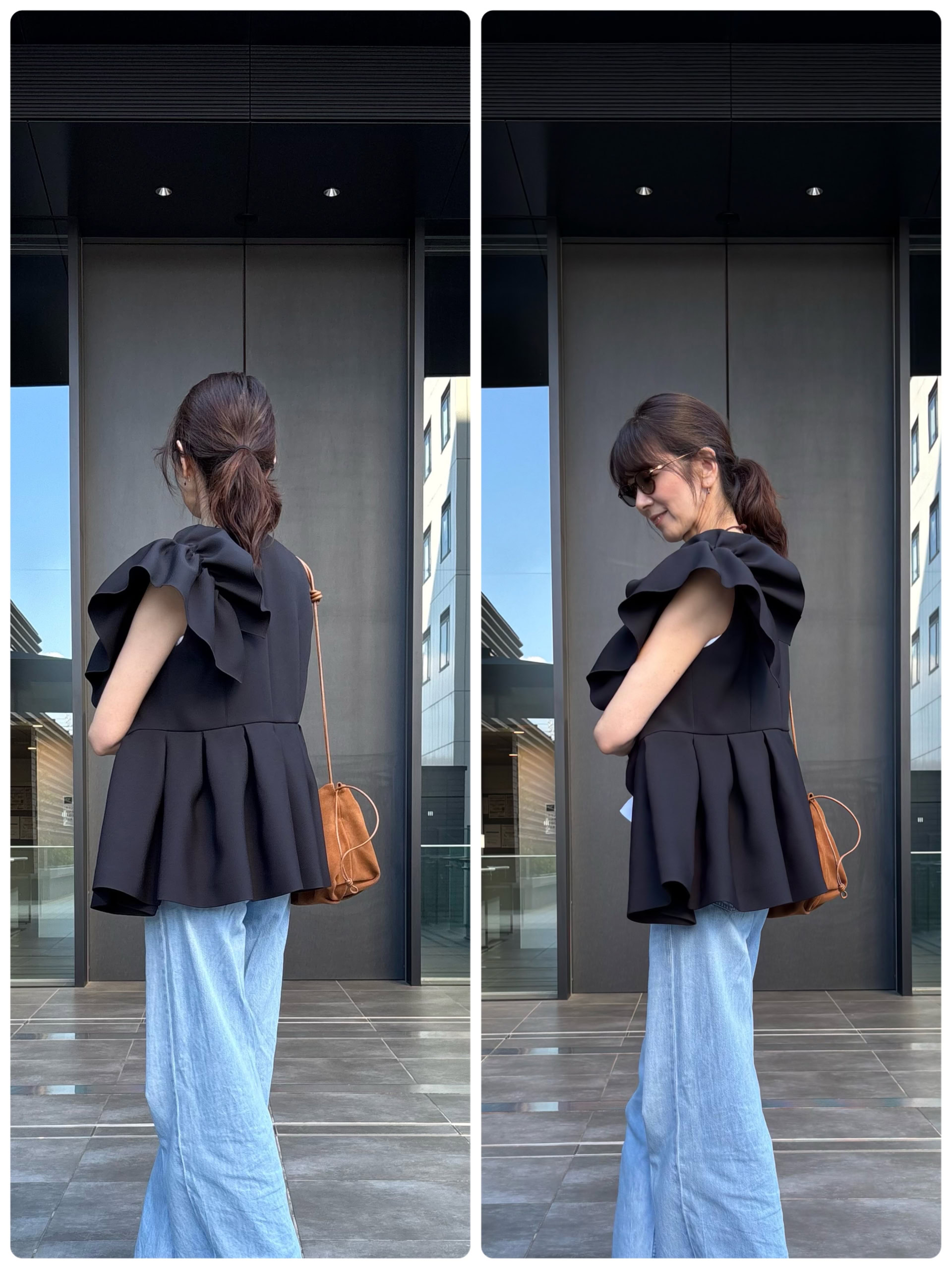 tops&bag : Lazo_N33°、pants : UNIQLO、shoes : arashoes