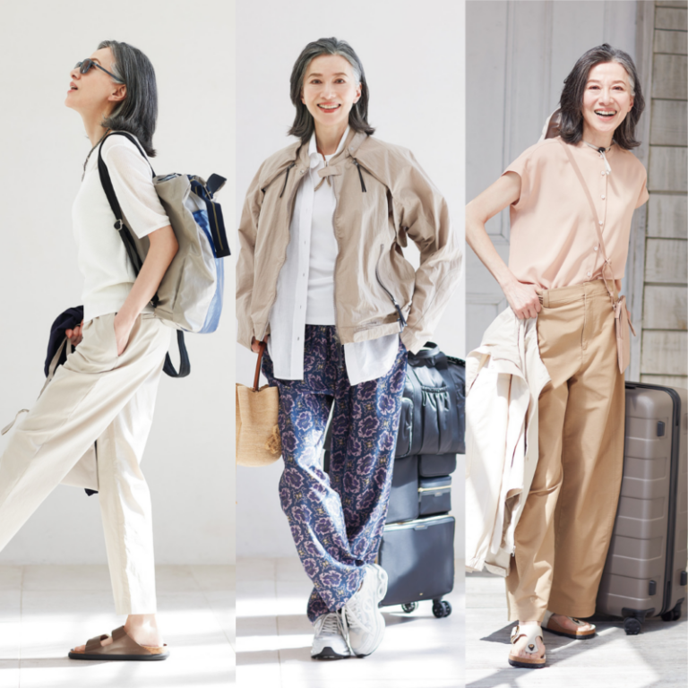 【第7位】【60代の旅ファッション】「ユニクロ」「GU」「無印良品」も大活躍!旅の達人・地曳いく子さんが旅のおしゃれを指南!