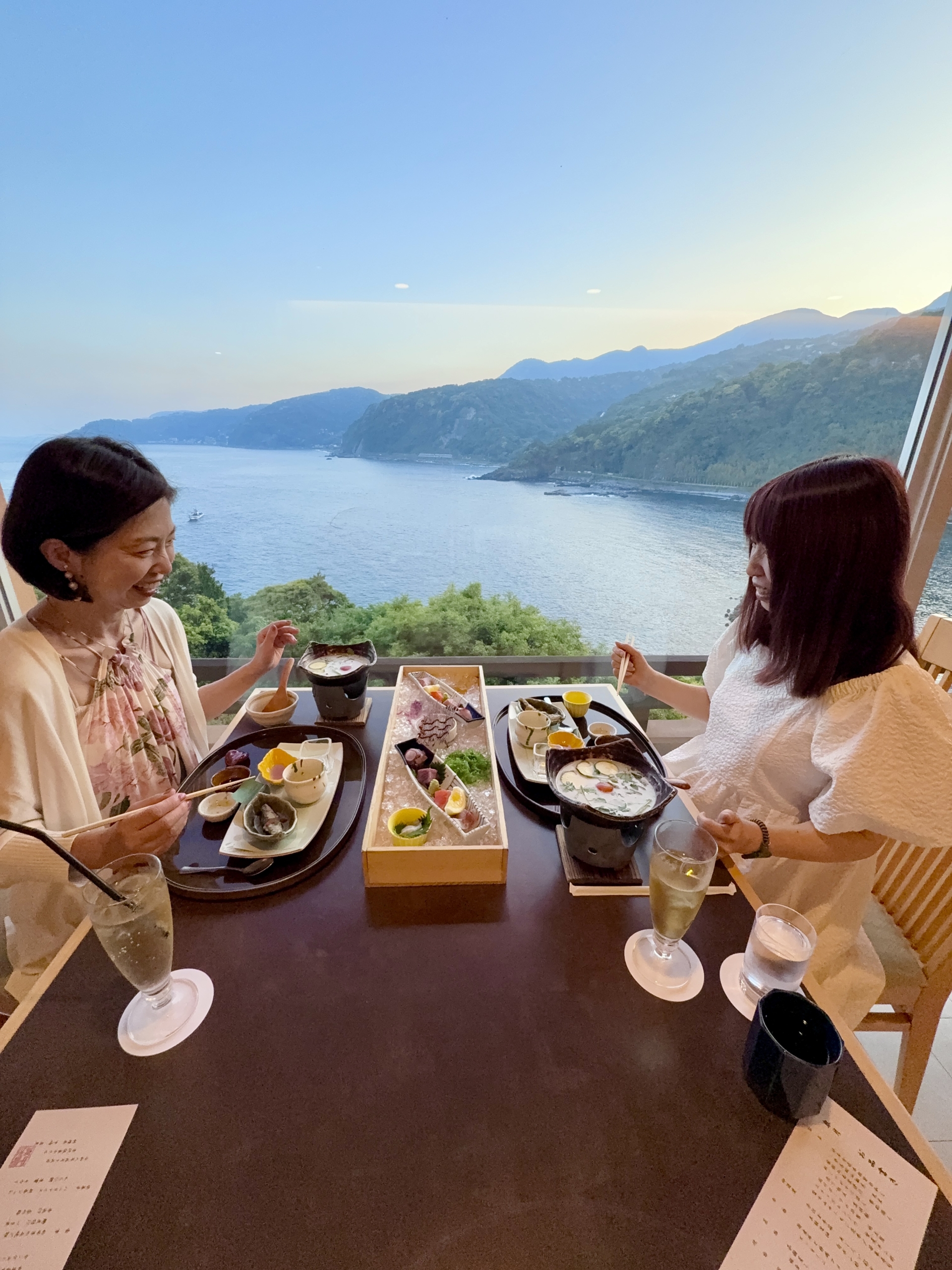 赤沢温泉ホテルのレストラン「綺羅(きら)」で夕食