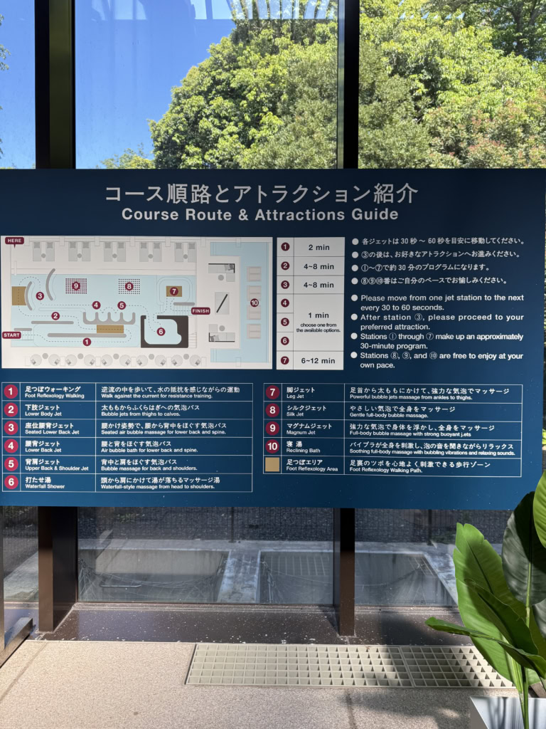海洋深層水プールの中もアトラクション