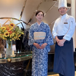 料理長高木浩平シェフさまとのツーショット