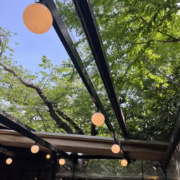 鎌倉の人気カフェ「Garden house」のテラス