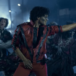 映画『Michael/マイケル』よりMV撮影シーン