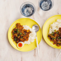 なす入りキーマカレー