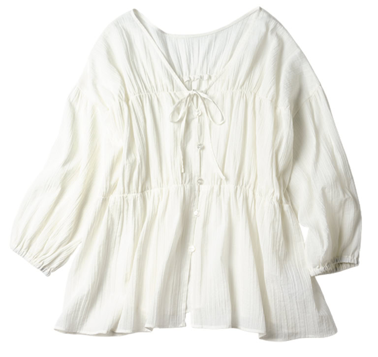 ブラウス¥4,990/グローバルワーク(アダストリア カスタマーサービス)
