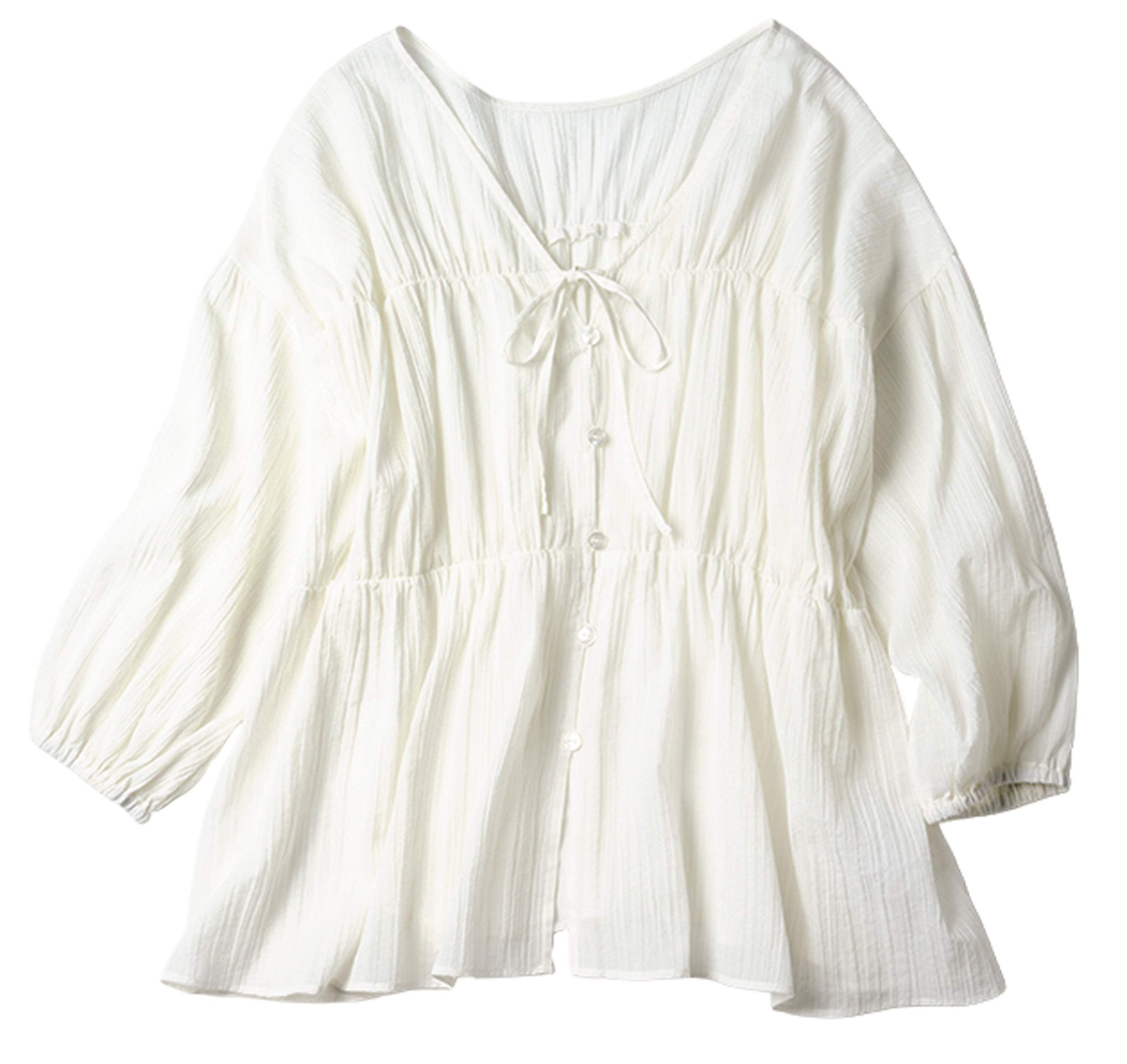 ブラウス¥4,990／グローバルワーク（アダストリア カスタマーサービス）