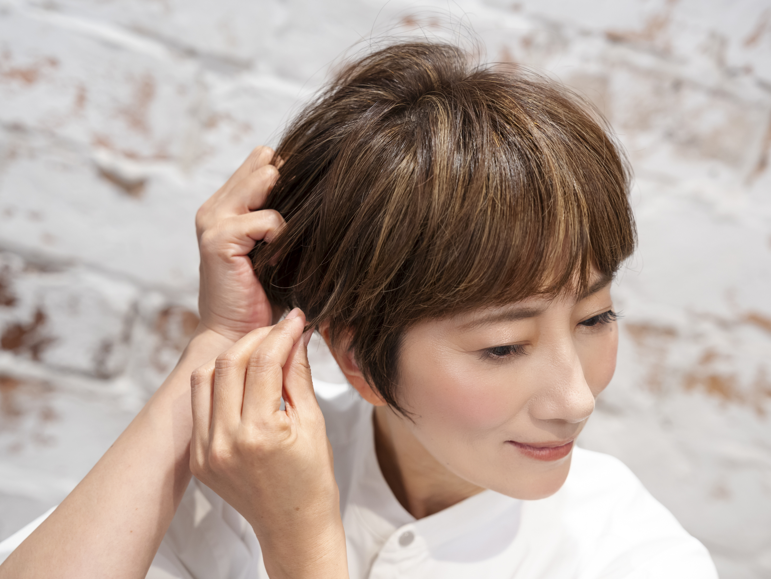 ヘアスタイリング