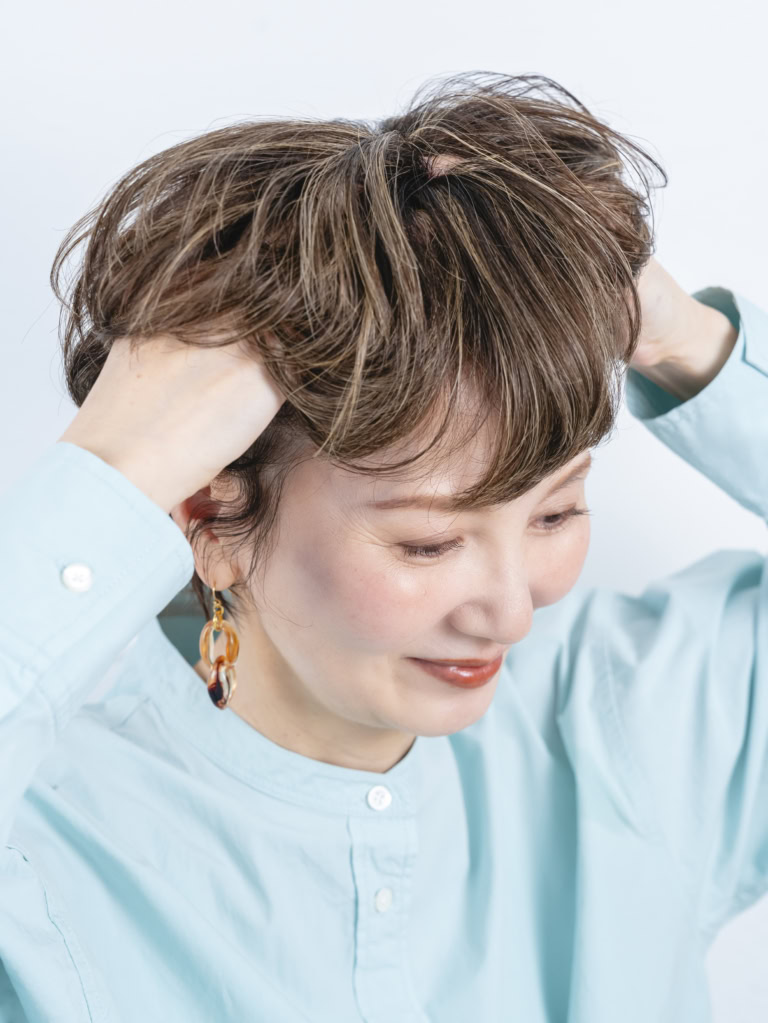 ヘアスタイリング