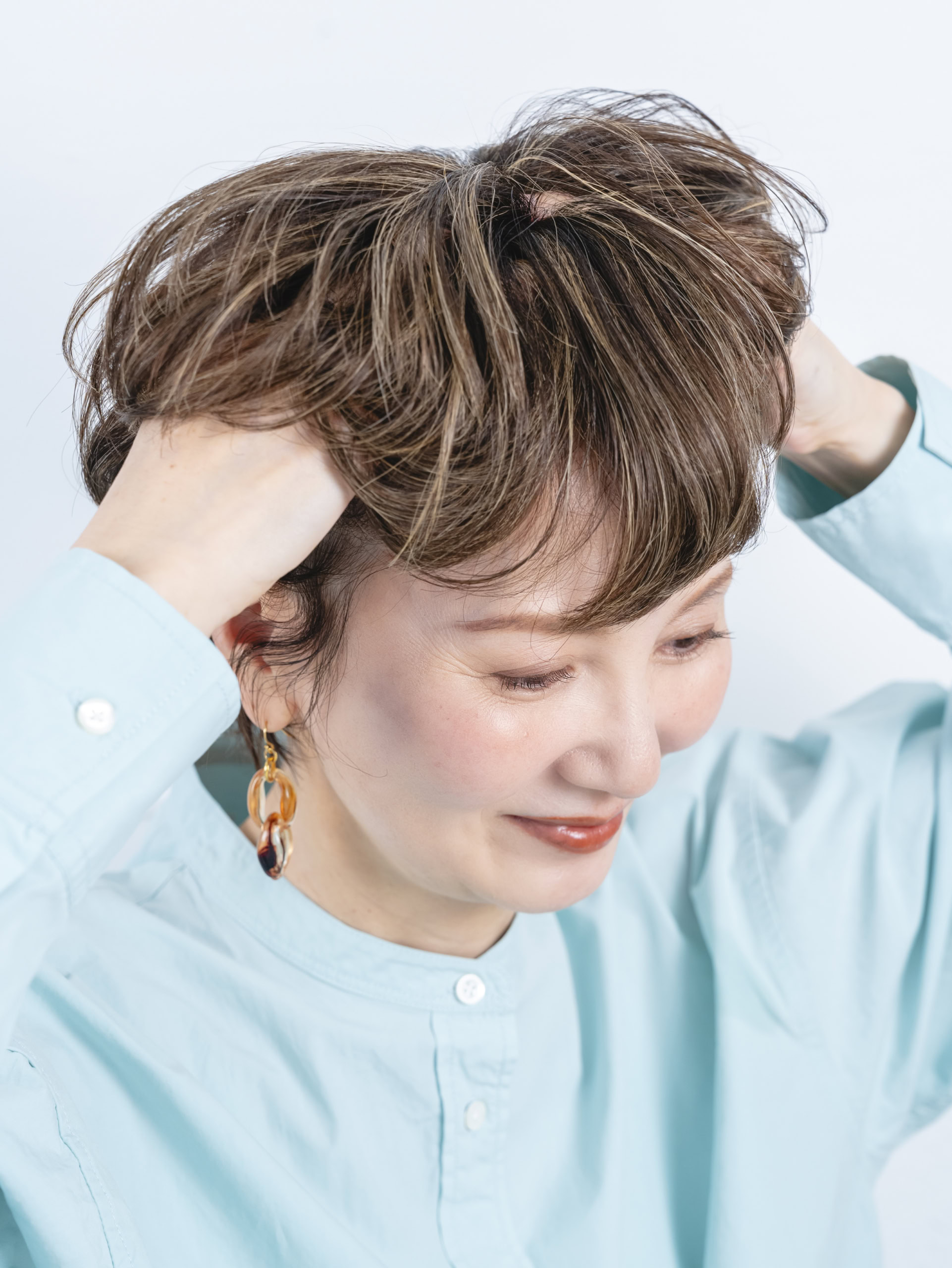 ヘアスタイリング
