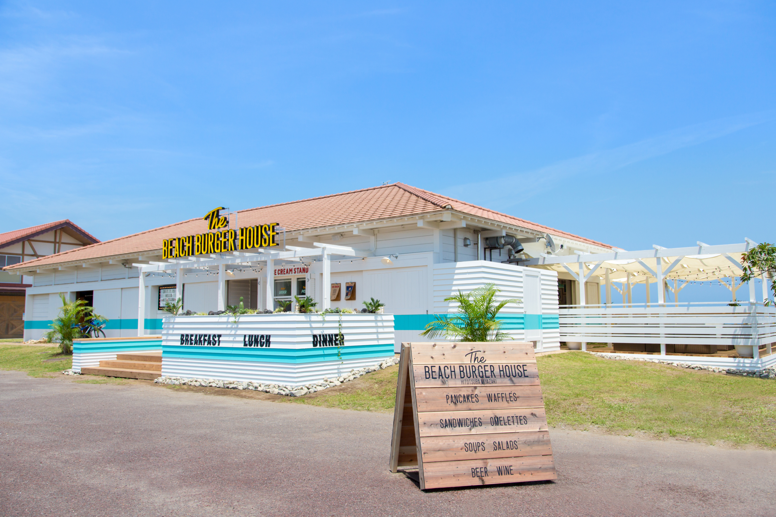 宮崎　シーガイア　ビーチバーガーハウス