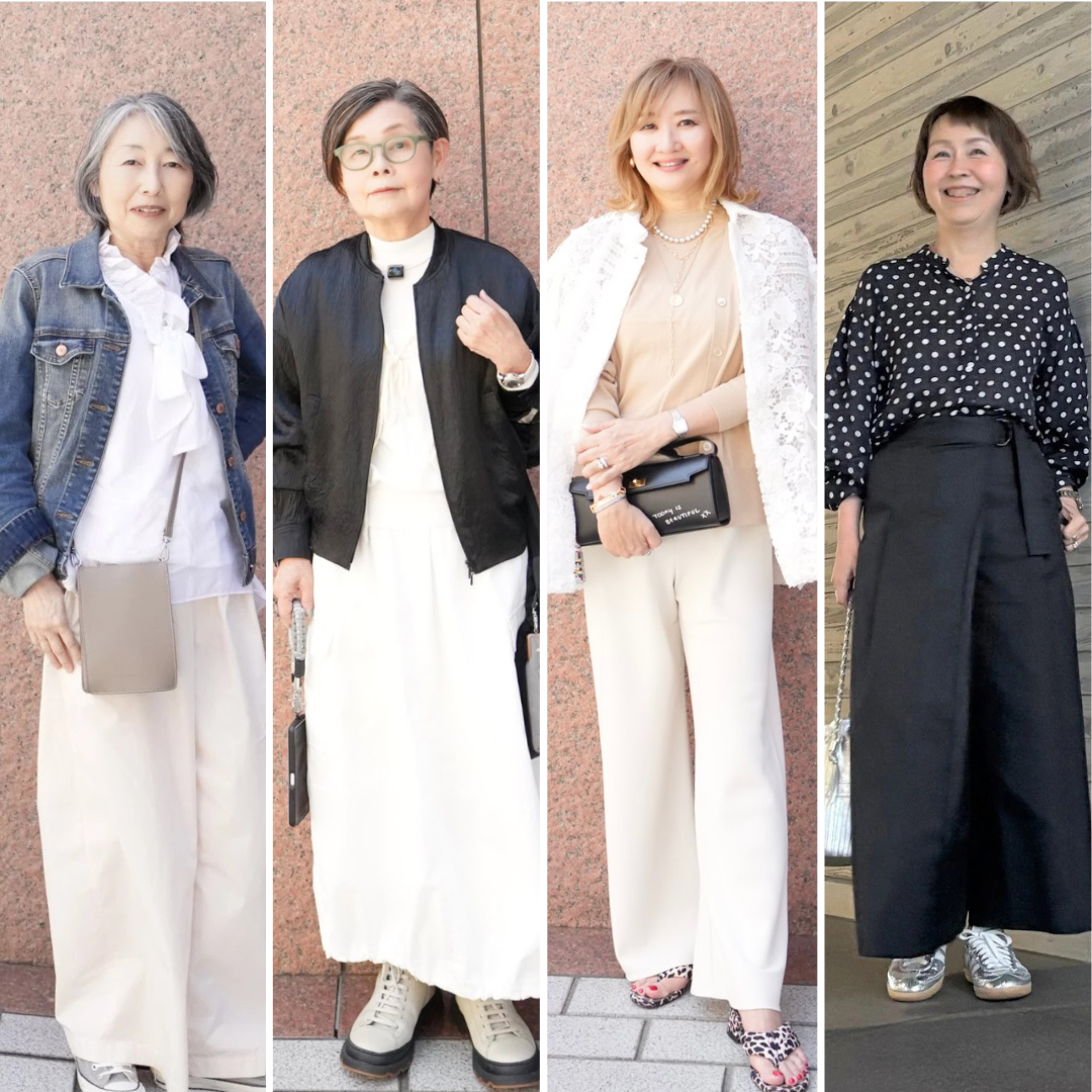 50・60・70代のファッションスナップ