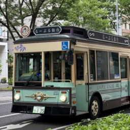 レトロなバス